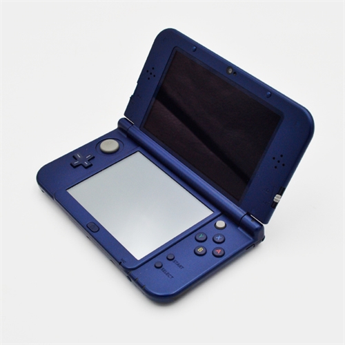 New Nintendo 3DS XL Konsol - Metallic Blue - SNR QEH100997286 (B Grade) (Genbrug)